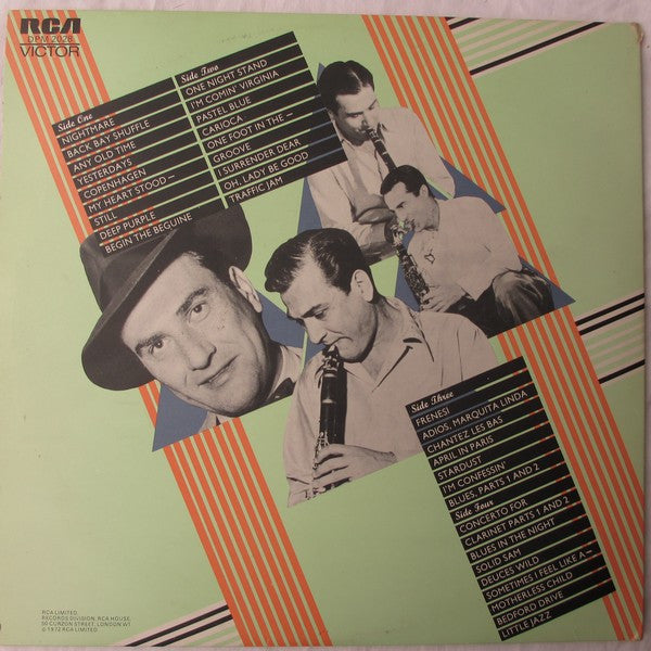 Artie Shaw : Concerto For Clarinet (2xLP, Album, Comp, Mono, Gat)