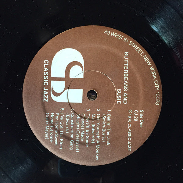 Butterbeans & Susie : Butterbeans & Susie (LP, Album)