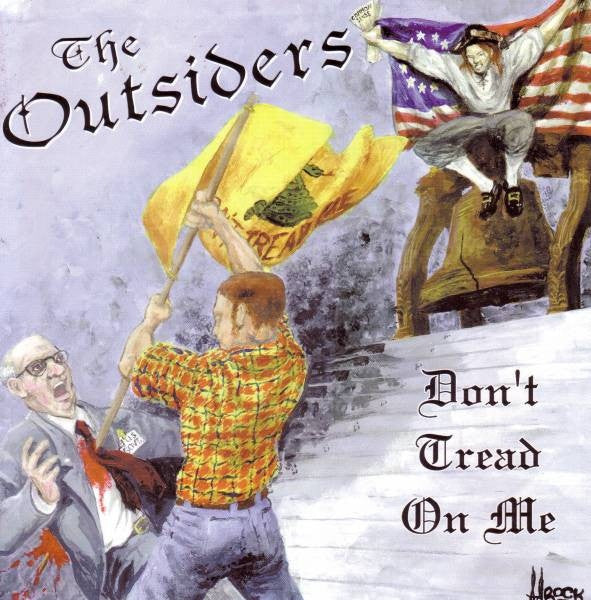 Outsiders (6) : Don't Tread On Me (7", EP, Blu)