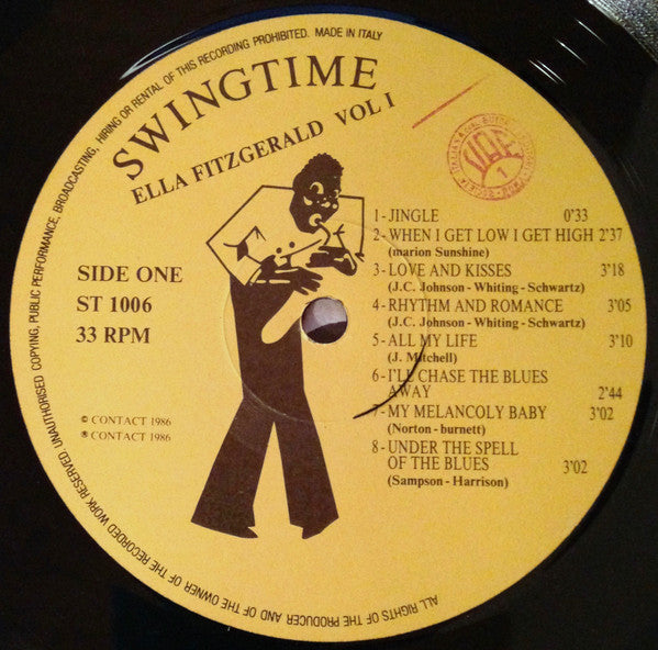 Ella Fitzgerald : Forever Young Vol. 1 (LP, Comp)