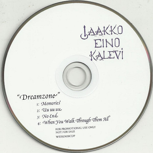 Jaakko Eino Kalevi : Dreamzone (CD, EP, Promo)