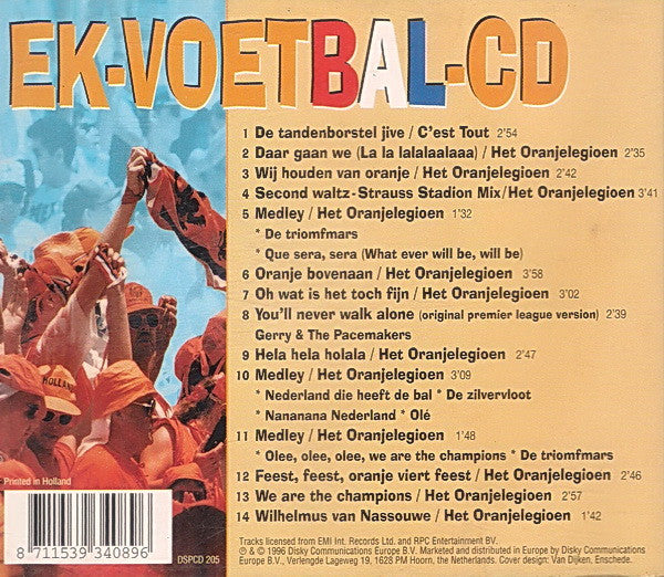 Various : EK-Voetbal-CD (CD, Comp)