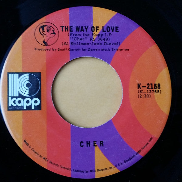 Cher : The Way Of Love (7")