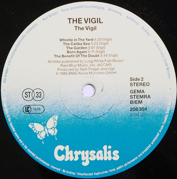 Vigil (3) : Vigil (LP, Album)