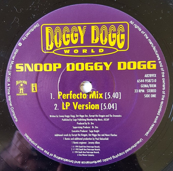 Snoop Doggy Dogg* : Doggy Dogg World (12", Ltd)
