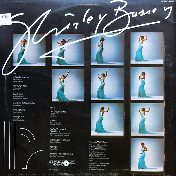Shirley Bassey : Love, Life And Feelings (LP, Album)