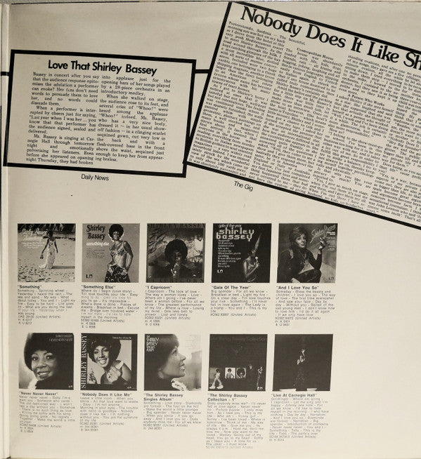 Shirley Bassey : The Shirley Bassey Collection Vol. II (2xLP, Comp)