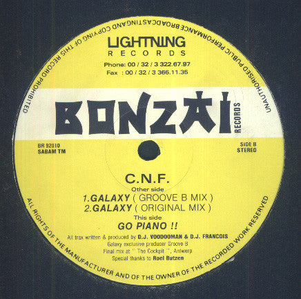 C.N.F. : Galaxy (12")