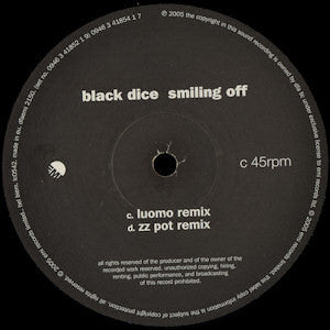 Black Dice : Smiling Off (2x12", Single)
