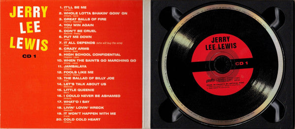 Jerry Lee Lewis : French EP collection (2xCD, Comp, RM)