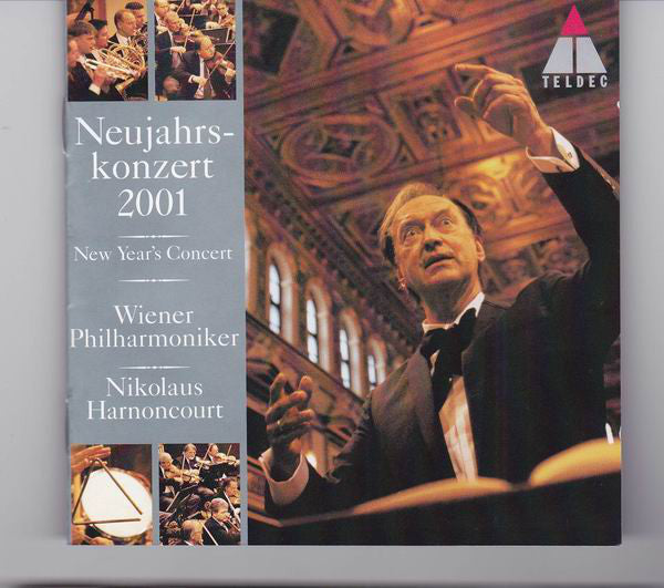 Wiener Philharmoniker, Nikolaus Harnoncourt : Neujahrskonzert 2001 · New Year’s Concert (2xCD, Album)