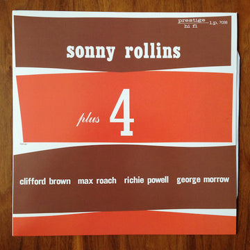 Sonny Rollins : Plus 4 (LP, Album, Mono, RE)