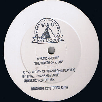 Mystic Knights : The Wrath Of Khan (12", Single, Promo, W/Lbl)