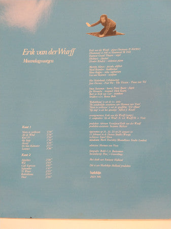 Erik Van Der Wurff : Maandagmorgen (LP, Album)