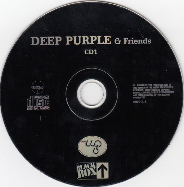 Various : Deep Purple & Friends (Child In Time) (2xCD, Comp, Fat)