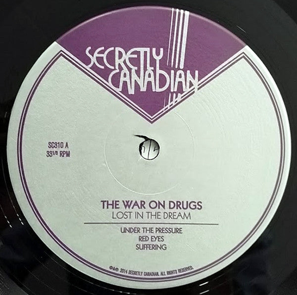 The War On Drugs : Lost In The Dream (2xLP, Album)