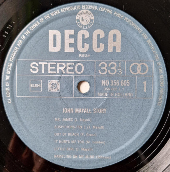 John Mayall : Story (LP, Comp, Club)