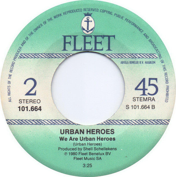 Urban Heroes : Not Another World War (7", Single)