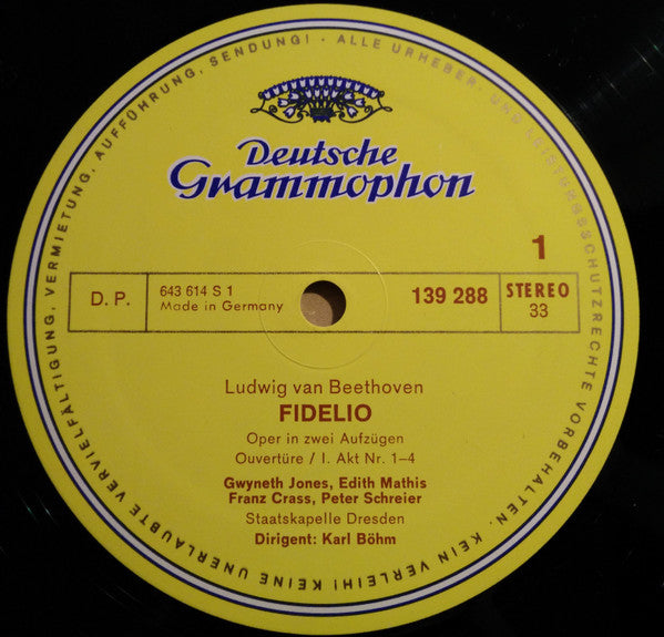Ludwig van Beethoven : Fidelio (3xLP, Album, RE)