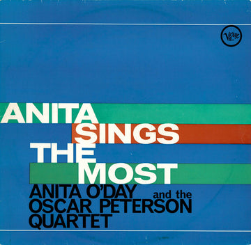 Anita O'Day And The Oscar Peterson Quartet : Anita Sings The Most (LP, Album, Mono, RE)