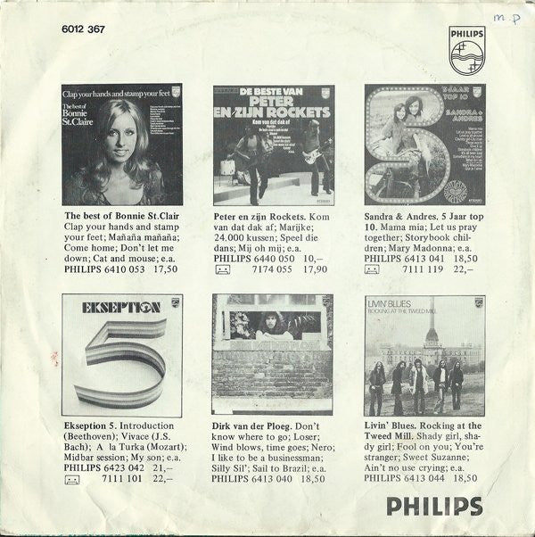 Rob de Nijs : Dag Zuster Ursula / Meisje In Engeland (7", Single)