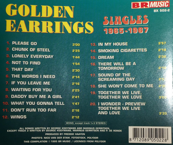 Golden Earring : Singles 1965-1967 (CD, Comp)