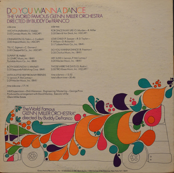 The Glenn Miller Orchestra Conducted By Buddy DeFranco : Do You Wanna Dance (LP, Gat)