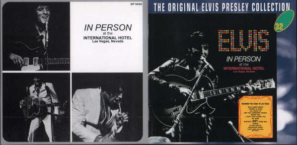 Elvis Presley : Elvis In Person At The International Hotel (CD, Album, RE)