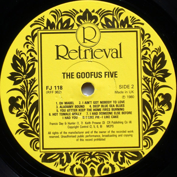 Adrian Rollini - The Goofus Five : 1924-1925 (LP, Comp)