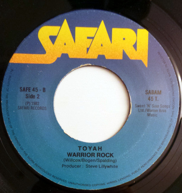 Toyah (3) : Brave New World (7", Single)