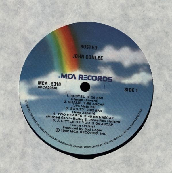 John Conlee : Busted (LP, Album)