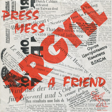 Argyll : Press Mess / A Friend (7")