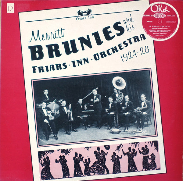 Merritt Brunies & His Friars Inn Orchestra : 1924-26 (LP, Comp)