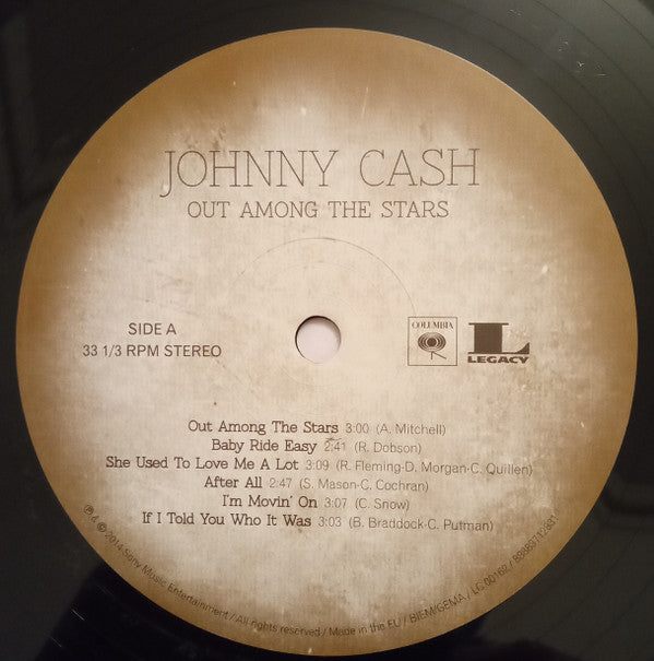 Johnny Cash : Out Among The Stars (LP, Album, 180)