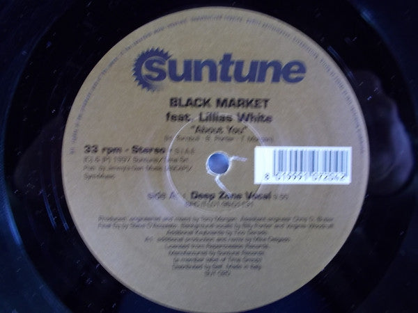 Black Market (16) Featuring Lillias White : About You (12")