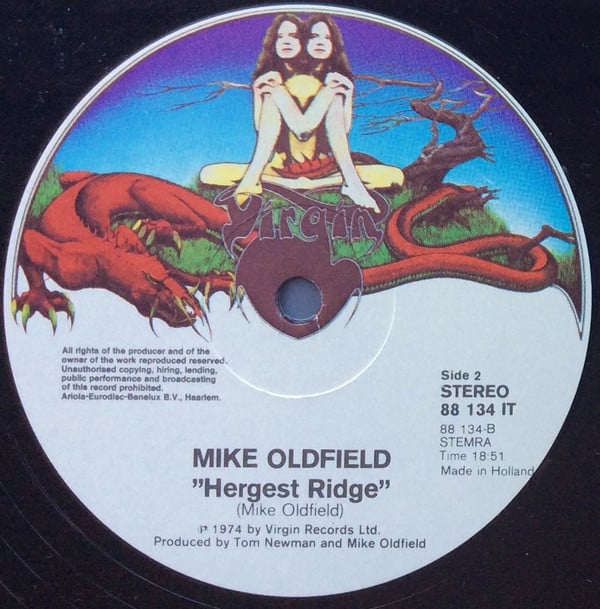 Mike Oldfield : Hergest Ridge (LP, Album)