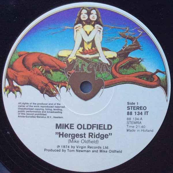 Mike Oldfield : Hergest Ridge (LP, Album)