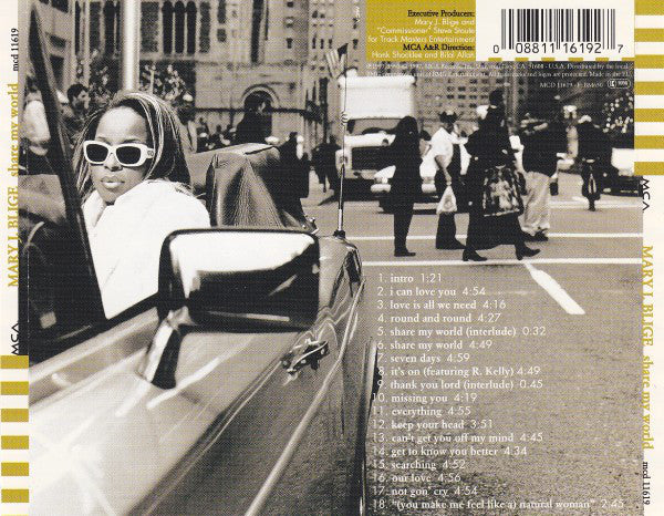 Mary J. Blige : Share My World (CD, Album)