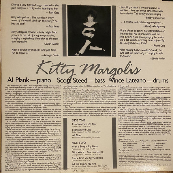 Kitty Margolis : Live At The Jazz Workshop In San Francisco (LP)