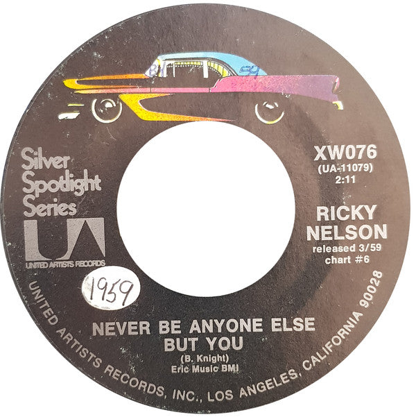 Ricky Nelson (2) : Never Be Anyone Else But You / That's All (7", RE)