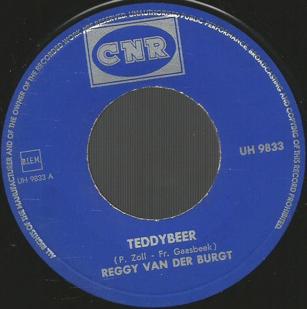 Reggy van der Burgt : Teddybeer (7", Single)