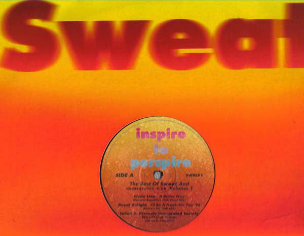 Various : Inspire To Perspire (The Best Of Sweat And Underground Vibe Volume 1) (3xLP, Comp)