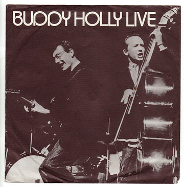 Buddy Holly : Buddy Holly Live (7", EP, Unofficial)