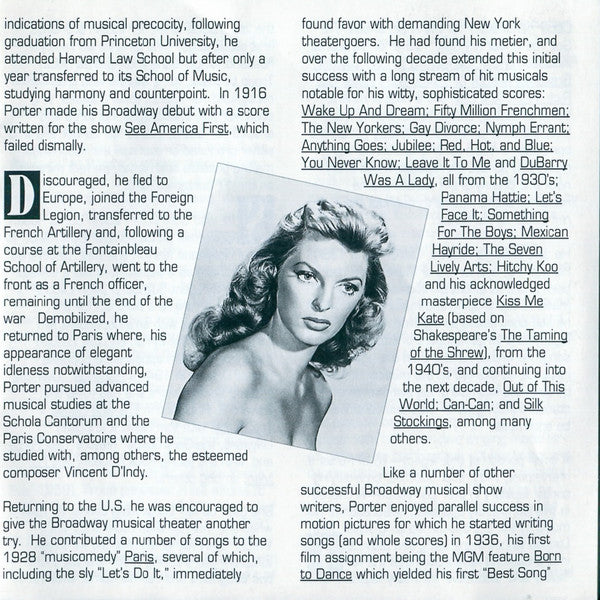 Julie London : Sings The Choicest Of Cole Porter (CD, Comp)