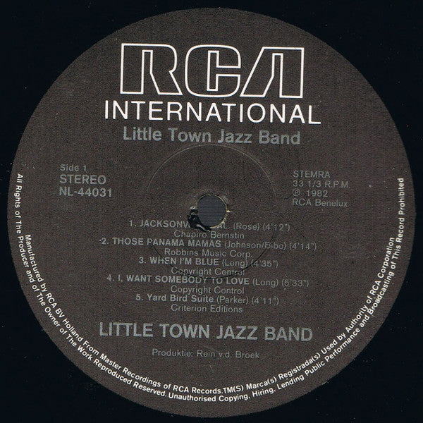 Little Town Jazzband : Snookum (LP)