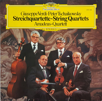 Amadeus-Quartett, Giuseppe Verdi, Pyotr Ilyich Tchaikovsky : Streichquartette = String Quartets (LP)