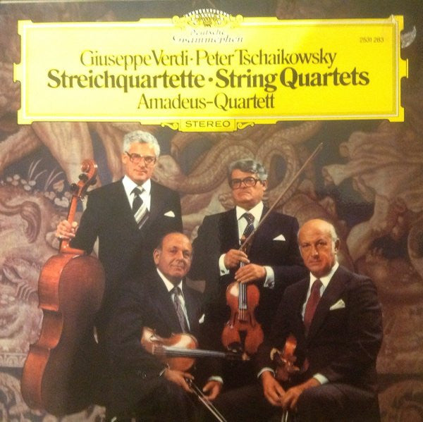 Amadeus-Quartett, Giuseppe Verdi, Pyotr Ilyich Tchaikovsky : Streichquartette = String Quartets (LP)