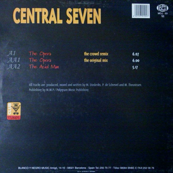 Central Seven : The Opera (12")
