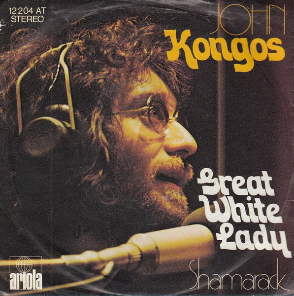 John Kongos : Great White Lady (7", Single)
