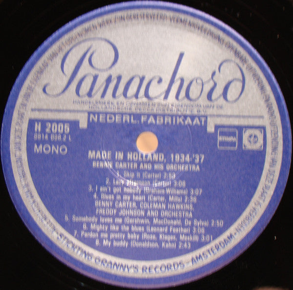 Various : Made In Holland, 1934-'37 (LP, Comp, Mono)